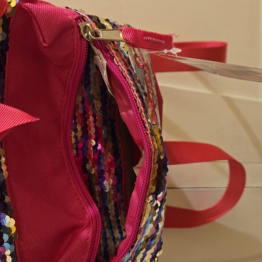 NWT JoJo Siwa sequined mini backpack - Picture 4 of 10